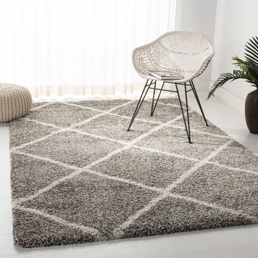 Safavieh Hudson Amias Tapis Géométrique Shag