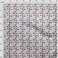 thumbnail image 4 of oneOone Polyester Spandex Red Fabric Animal Cat Quilting Supplies Print Sewing Fabric By The Yard 56 Inch Wide, 4 of 4