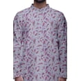 thumbnail image 4 of Atasi Designer Kurta Pajama For Men Printed Straight Kurta Set Summer Clothing, 4 of 5