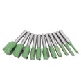 thumbnail image 4 of 11PCS 6mm Shank Router Bits Tungsten Steel Alloy Single Double Flute Straight Bit for Trimming Carving, 4 of 14