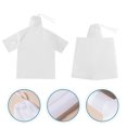 thumbnail image 1 of FONDOTIN 1Ensemble Séchoir de Voyage Pliable Portable pour Vêtements Polyester Blanc Léger, 1 of 8