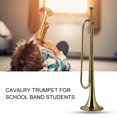thumbnail image 4 of Trumpet for Jazz Band, Brass Trumpet for Orchestra Band Students Beginner, 4 of 7