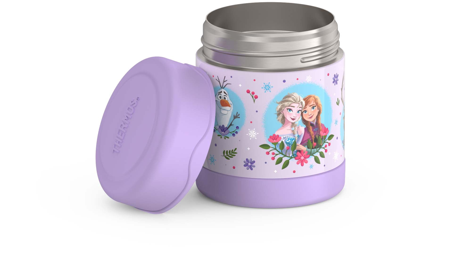 Thermos Kids Stainless Steel Vacuum Insulated Funtainer Food Jar, 10 oz Frozen