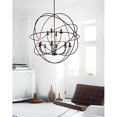 thumbnail image 3 of CWI Lighting Arza 12 Light Up Chandelier With Brown Finish, 3 of 4