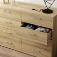 thumbnail image 3 of Living Essentials by Hillsdale Lundy Wood 8-Drawer Dresser, 3 of 9