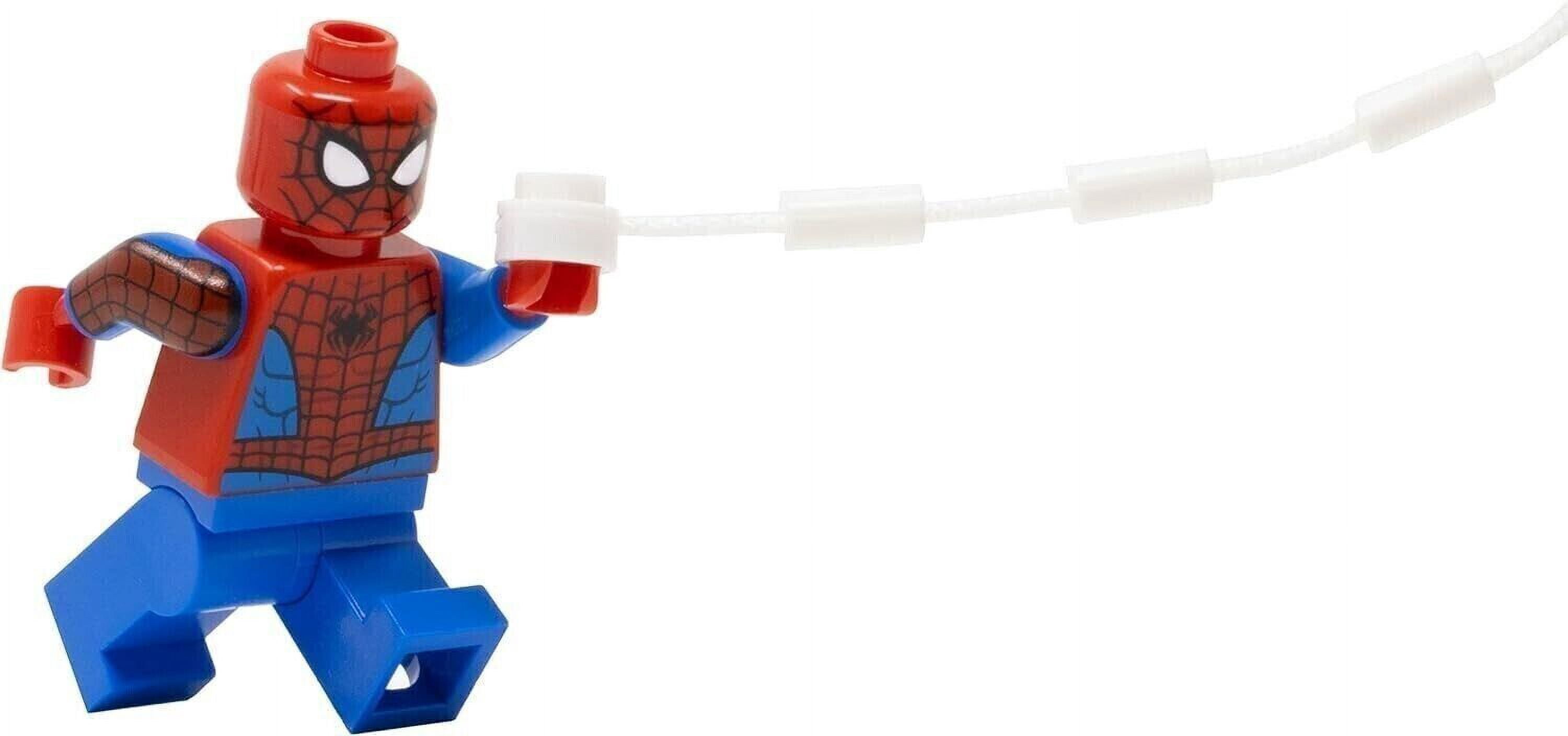 LEGO Superheroes: Spider-Man Minifigure with Web and Printed Arms