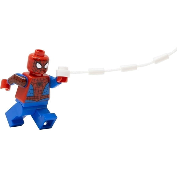 LEGO Superheroes: Spider-Man Minifigure with Web and Printed Arms