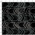 thumbnail image 4 of Soimoi Black polyester Crepe Fabric Arrow Symbol Printed Fabric 1 Yard 42 Inch Wide, 4 of 5