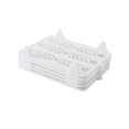 thumbnail image 2 of 5 Pieces Clothes Organizer Desk File Receipt Office Cabinet Organization Shirt White Small, 2 of 9