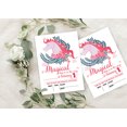 thumbnail image 4 of Darling Souvenir White Birthday Invitation Card Printable Fill or Write In Blank Invites Party Supplies Pack Of 28 5 x 7 Inches, 4 of 5