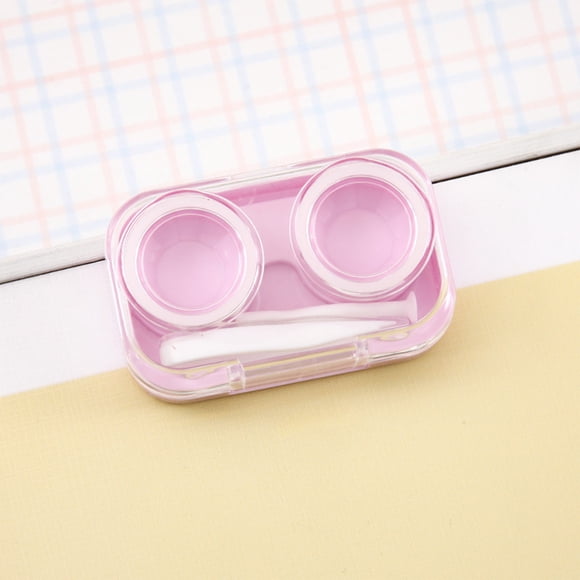 karymi Contacts Lens Case Portable and Great Looking Travel Contacts Lens Storage Box Compact Holders for Daily and Travel Use Gifts for Men Family Gifts