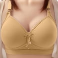 thumbnail image 2 of Compression Bra for Women Stretchy Sports Bras for Women Women's Oversized Non Steel Hoop Sweat Wicking Breathable And Beautiful Back Without Steel Hoop Gathering Bra With Adjustable Upper Support For, 2 of 4