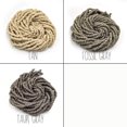 thumbnail image 4 of Glass Seed Beads | Rustic Seed Beads | Recycled Glass Freeform Rondelle Shaped Beads | Brown Gray Black Available - Fossil Gray, 4 of 9