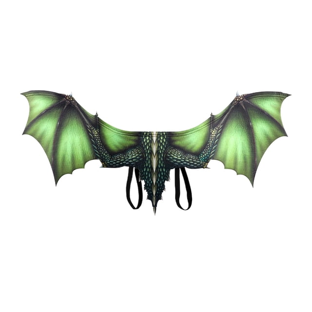 yingyy Lightweight Dragon Pinion Wing Props For Adult Cosplay Events Is Best Gift For Friends Halloween Green