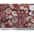 thumbnail image 3 of Soimoi polyester Crepe Fabric Dot,Spices & Cups Print Fabric by the Yard 42 Inch Wide, 3 of 3