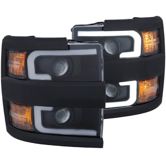 ANZO Headlight Assembly for 2015-2019 Chevrolet Silverado 2500 HD - 111364