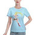 thumbnail image 1 of Women's Basic Short Sleeve T-Shirt Sailor Moon Moon Hare, 1 of 6