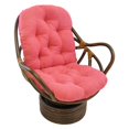 thumbnail image 1 of 48-inch by 24-inch Solid Micro Suede Swivel Rocker Cushion, 1 of 1