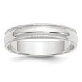 thumbnail image 1 of 14k White Gold 5mm Milgrain Band Size 9, 1 of 5