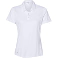 thumbnail image 2 of Adidas Womens Performance Polo, 3XL, White, 2 of 3