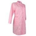 thumbnail image 1 of TISHITA Blouse de Laboratoire Blanche Sarraus Femmes Infirmière Médecin Uniforme Col m, 1 of 8