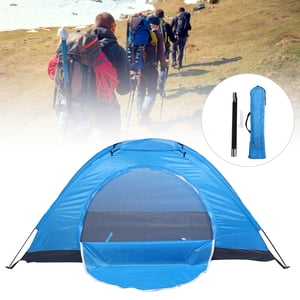 Single Person Personal Bivy Tent, Camping Tent for Backpacking, Outdoor Single Person Leisure Waterproof Tent for Fishing Camping Climbing[Blue]