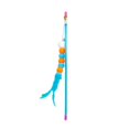 thumbnail image 1 of Elastic Material Bionic Caterpillar Toys Bouncing Caterpillar Stick Cats Favorite Elastic Rope Cat Teaser Stick Lightweight And Flexible Wear Resistant And Bite Resistant, 1 of 8