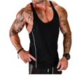 thumbnail image 3 of MesaSe Hommes Stringer Muscle Bodybuilding Débardeur Noir XL, 3 of 6