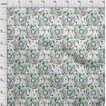 thumbnail image 4 of oneOone Coton Cambric Turquoise Vert Tissu Abstrait Robe Tissu Tissu Imprimé par la Cour 56 Pouces de Large, 4 of 4