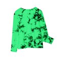 thumbnail image 3 of RXIRUCGD Chemises à Manches Longues pour Filles, Col Rond Mignon, Blouses Décontractées Élégantes (Vert, Taille : 3 Ans), 3 of 6