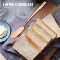 thumbnail image 4 of Mistaha 5 Pack Stainless Steel Cheese Desert Knives Breakfast Butter Knife Slicer Sandwich Spreader Butter Spreader Butter Dispenser Butter Cutter Multipurpose Butter Knives, 4 of 8