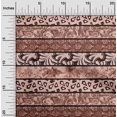 thumbnail image 2 of oneOone Cotton Cambric Chocolate Brown Fabric Mix Block Pattern Sewing Material Print Fabric By The Yard 42 Inch Wide, 2 of 4