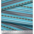 thumbnail image 3 of Soimoi Polyester Crepe Fabric Aztec Southwestern Print Fabric by The Yard 52 Inch Wide, 3 of 3