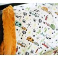 thumbnail image 2 of Camp Casual Multi-Color (Reserve Pumpkin) 50"x60" CC-005RT Plush Throw Road Trip, 2 of 8