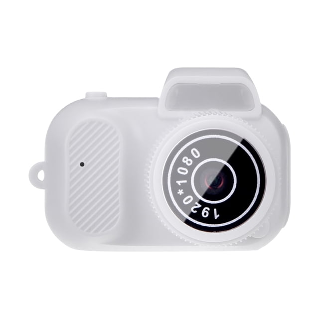 kurtrusly Jouet Appareil Photo Numérique pour Enfants avec Écran Haute Définition Cadeau d'Anniversaire Jouets Appareil Photo Numérique pour Enfants Blanc