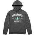thumbnail image 1 of CFL Saskatchewan Roughriders Chandail à Capuchon Grand Format à Motif de Football Gris Chiné Foncé, 1 of 4