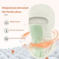 thumbnail image 4 of Face Mask Skin Care,Winter Face Mask,Winter Outdoor Warm Riding Mask Face Protection Neck Protection and Mouth Protection Integrated Hood Cold Fleece Hat,Gaiters Face Mask,Comfortable Face Masks, 4 of 6
