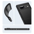 thumbnail image 3 of PANDACO Étui en Métal Brossé Noir pour Google Pixel 7a, 3 of 3