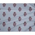 thumbnail image 4 of oneOone Polyester Lycra Fabric Leaves & Floral Block Print Fabric BTY 56 Inch Wide, 4 of 5