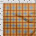 thumbnail image 1 of oneOone Polyester Lycra Maroon Fabric Madras Check Sewing Craft Projects Fabric Prints By Yard 56 Inch Wide, 1 of 4