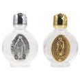 thumbnail image 1 of 2 Pcs Bouteilles d'Eau Sainte en Verre Embossé Taille de Poche Portable, 1 of 8