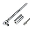 thumbnail image 1 of Universal socket spanner chrome vanadium steel metric inch chrome plated 7-19mm multifunctional socket 7-19mm three-piece, 1 of 8