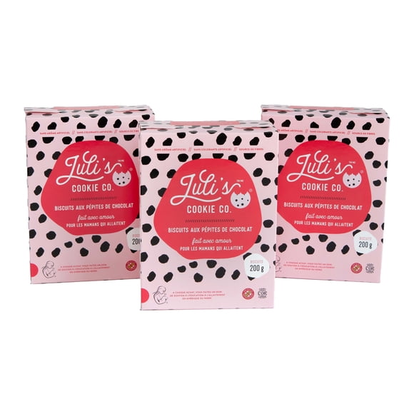 VALUE PACK Juli's Cookie Co. Chocolate Chip Lactation Cookie