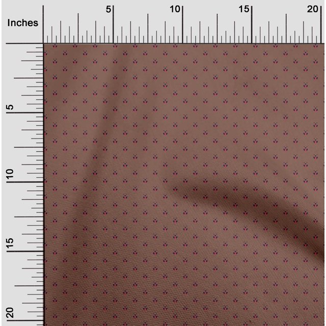 oneOone Cotton Flex Fabric Cartoon Dog Print Fabric BTY 40 Inch Wide