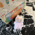 thumbnail image 4 of Plush Pendant Soft Toy Keychain – Cute & Huggable Mini Stuffed Animal Key Ring for Backpacks & Gifts, 4 of 5