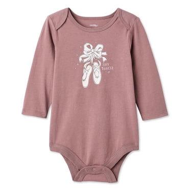 George Baby Girls' Long-Sleeve Bodysuit