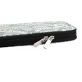 thumbnail image 4 of Crochet Hook Case Durable Travel Zipper Bag Tools Organizer Needle Organiser Grey, 4 of 8