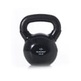 thumbnail image 1 of Element Fitness Vinyl Coated Kettlebell 35 lb Black Cast Iron Strength Training, 1 of 2