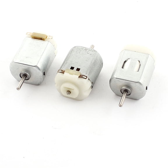 Unique Bargains 3 Pieces Micro Motor DC 6V 5000RPM 25x20x15mm for Toys DIY