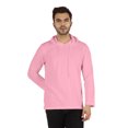 thumbnail image 1 of Inkmeso Solid Winter Hooded Sweatshirt For Mens Long Sleeve Drawstring Pullover Hoodie, 1 of 7